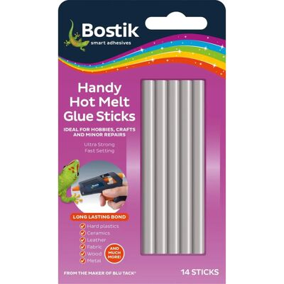 Bostik 80710 Glue Sticks - All Purpose - 7mm x 100mm Bostik 80710 Glue Sticks - All Purpose - 7mm x 100mm