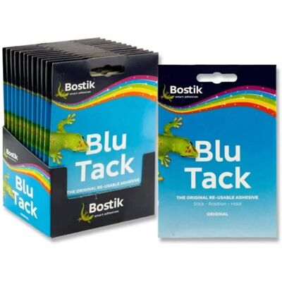 Bostik Blu Tack Original Reusable Adhesive - Adhesive Putty Bostik Blu Tack Original Reusable Adhesive - Adhesive Putty