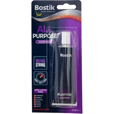 Bostik 80208 All Purpose Extra Strong Clear Adhesive - Adhesive Bostik 80208 All Purpose Extra Strong Clear Adhesive - Adhesive
