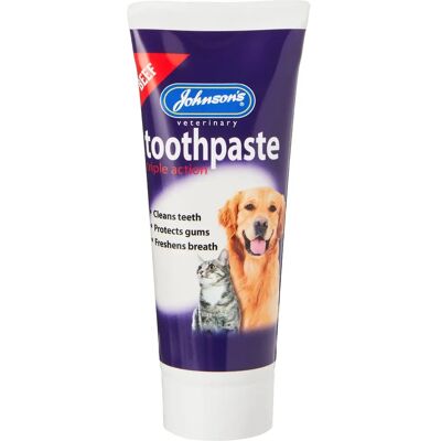 Johnson's Veterinary Beef Dog & Cat Liquid Toothpaste - 50g Johnson's Veterinary Beef Dog & Cat Liquid Toothpaste - 50g