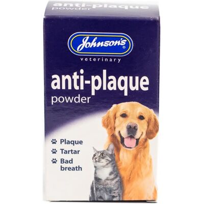 Johnson's Veterinary Anti-Plaque Powder - 70g Johnson's Veterinary Anti-Plaque Powder - 70g