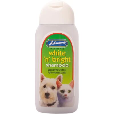 Johnson's Veterinary Johnson's Vet White 'n' Bright Shampoo - Dog and Cat Shampoo Johnson's Veterinary Johnson's Vet White 'n' Bright Shampoo - Dog and Cat Shampoo