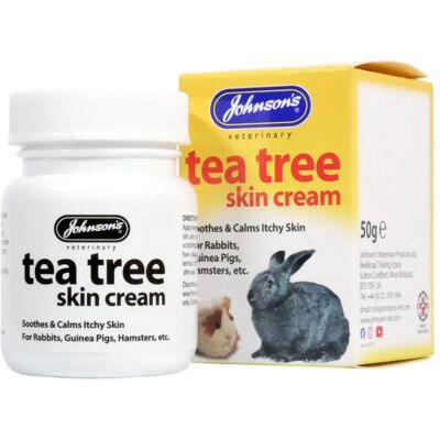 Johnsons Veterinary Products Johnson's Tea Tree Skin Cream Small Animals - Skin Cream Johnsons Veterinary Products Johnson's Tea Tree Skin Cream Small Animals - Skin Cream