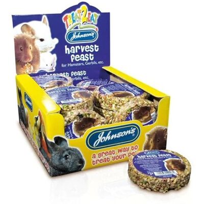 Johnsons Harvest Feast Hamsters & Gerbils Treats - Pet Treats Johnsons Harvest Feast Hamsters & Gerbils Treats - Pet Treats