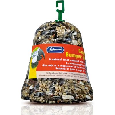 Johnsons Parrot Bumper Bells Bird Food Case - Bird Food & Treats Johnsons Parrot Bumper Bells Bird Food Case - Bird Food & Treats