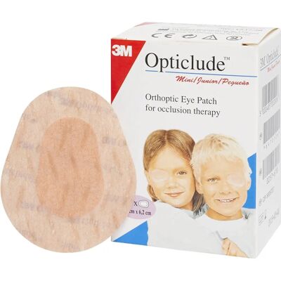 Parche ocular 3M Opticlude para tratamiento de estrabismo - 20 uds Parche ocular 3M Opticlude para tratamiento de estrabismo - 20 uds
