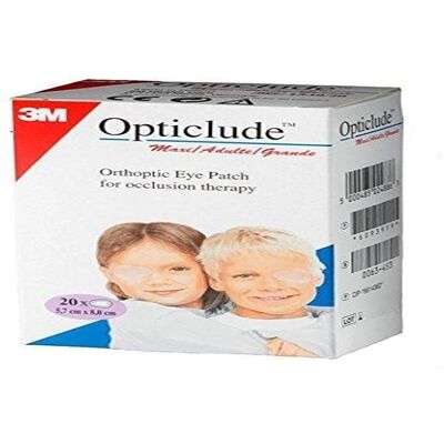 Poches oculaires orthoptiques colorées 3M Opticlude - Taille Maxi - Publicité Poches oculaires orthoptiques colorées 3M Opticlude - Taille Maxi - Publicité