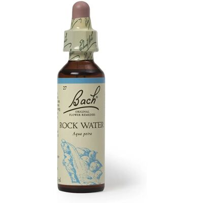 Bach Original Flower Remedies Rock Water - Supporta Flessibilità e Armonia Bach Original Flower Remedies Rock Water - Supporta Flessibilità e Armonia