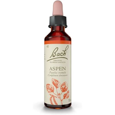Fleurs de Bach Aspen 20 ml - Soutien émotionnel - Publicité Fleurs de Bach Aspen 20 ml - Soutien émotionnel - Publicité