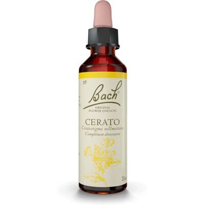Fleurs de Bach Original Cerato - 20ml Elixir Floral - Publicité Fleurs de Bach Original Cerato - 20ml Elixir Floral - Publicité