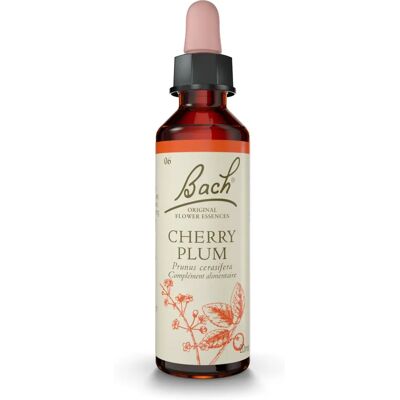 Fleurs de Bach Cerise Plum 20ml - Équilibre Émotionnel - Publicité Fleurs de Bach Cerise Plum 20ml - Équilibre Émotionnel - Publicité