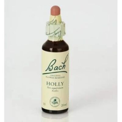 Bach Holly Blumenelixier - Beruhigend & Selbstvertrauen - 20ml Bach Holly Blumenelixier - Beruhigend & Selbstvertrauen - 20ml