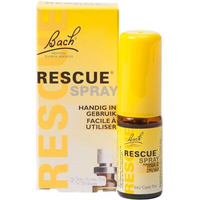 Bach Rescue Spray - Stress Verlichting - 7ml Bach Rescue Spray - Stress Verlichting - 7ml