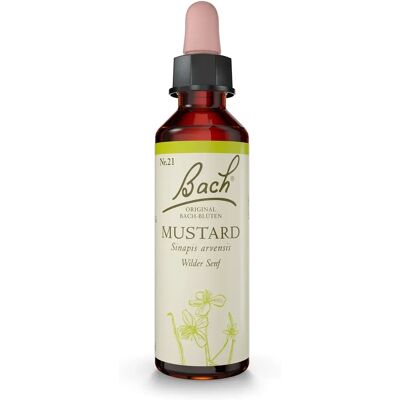 Dr. Bach Musztarda 20 ml - Lekarstwo homeopatyczne Dr. Bach Musztarda 20 ml - Lekarstwo homeopatyczne