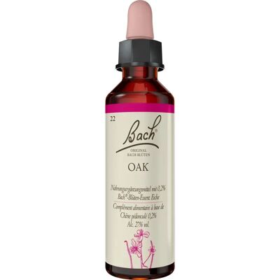 Dr. Bach Dębowe Krople 20 ml - Odporność emocjonalna Dr. Bach Dębowe Krople 20 ml - Odporność emocjonalna