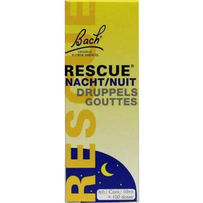 Bach Rescue Nuit - Gouttes pour dormir Bach Rescue Nuit - Gouttes pour dormir