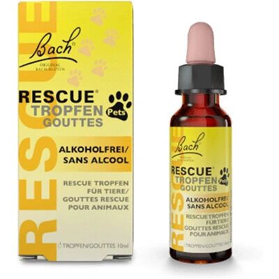 Bach Rescue Suplemento herbal para mascotas - 10 ml Bach Rescue Suplemento herbal para mascotas - 10 ml