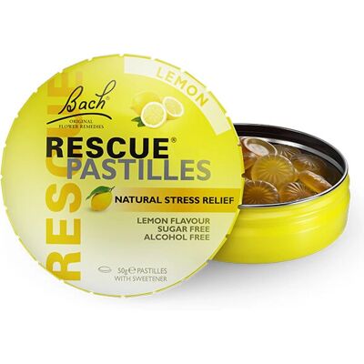 Bach RESCUE Guma Do Żucia - Redukcja Stresu - Ekstrakty z Ziół - Smak Cytrynowy Bach RESCUE Guma Do Żucia - Redukcja Stresu - Ekstrakty z Ziół - Smak Cytrynowy