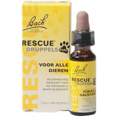 Bach Rescue Remedy Pets Druppels - Stressverlichting voor Dieren Bach Rescue Remedy Pets Druppels - Stressverlichting voor Dieren