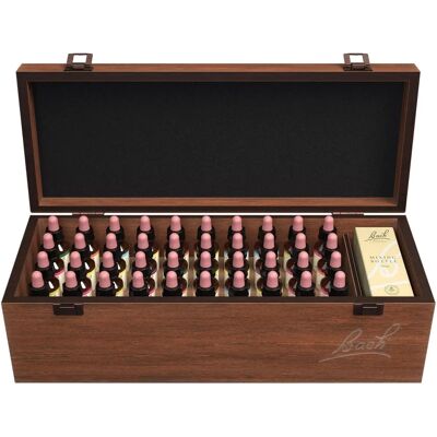 Bach Original Flower Remedies Wooden Box Set - Support Emotional Wellbeing Bach Original Flower Remedies Wooden Box Set - Support Emotional Wellbeing