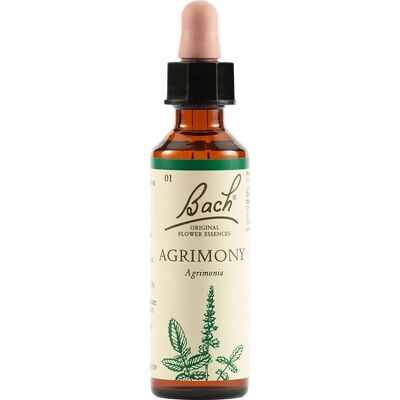 Schwabe Bach Agrimony - Rimedio omeopatico naturale per ansia - 20ml Schwabe Bach Agrimony - Rimedio omeopatico naturale per ansia - 20ml