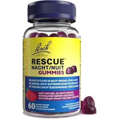 Rescue Gummies Himbeere - Gummibärchen gegen Stress & Einschlafhilfe Rescue Gummies Himbeere - Gummibärchen gegen Stress & Einschlafhilfe