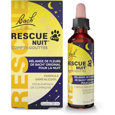 FLEURSDEBACH Fiori Di Bach Rescue Pets Notte - Rimedio Animali FLEURSDEBACH Fiori Di Bach Rescue Pets Notte - Rimedio Animali