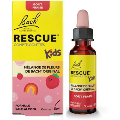 Fleurs de Bach Kids Fraise Soulagement - Gouttes homéopathiques - Publicité Fleurs de Bach Kids Fraise Soulagement - Gouttes homéopathiques - Publicité
