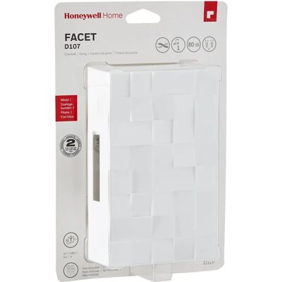 Honeywell D107 Campanella 6 - 12 V Weiße Türklingel Honeywell D107 Campanella 6 - 12 V Weiße Türklingel