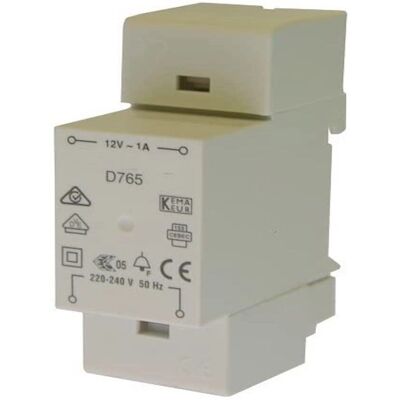 Friedland D765 Klingeltrafo - 12V, 1A, Standard Friedland D765 Klingeltrafo - 12V, 1A, Standard