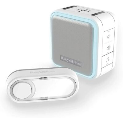 Sonnette sans fil Honeywell DC515S avec lumière Halo - Blanc Sonnette sans fil Honeywell DC515S avec lumière Halo - Blanc
