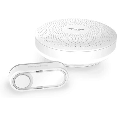 Honeywell Weiß Funkgong - Lautstärkeregler - Kompaktes Design Honeywell Weiß Funkgong - Lautstärkeregler - Kompaktes Design