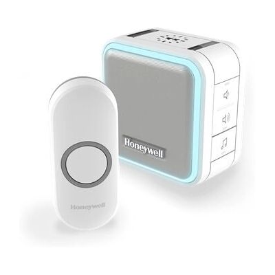 Honeywell DC515NBS Wireless Doorbell Kit - 150m Range, 6 Melodies Honeywell DC515NBS Wireless Doorbell Kit - 150m Range, 6 Melodies
