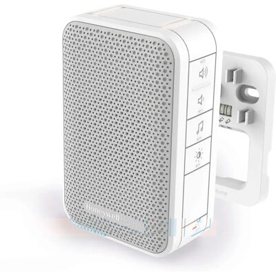 Honeywell Série 3 Campainha de Porta com Fio - 6 Melodias, 84dB, LED Flash Honeywell Série 3 Campainha de Porta com Fio - 6 Melodias, 84dB, LED Flash