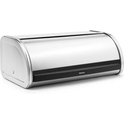 Brabantia Caixa de Pão com Tampa Enrolável - Aço Fosco - Caixa de Pão Brabantia Caixa de Pão com Tampa Enrolável - Aço Fosco - Caixa de Pão