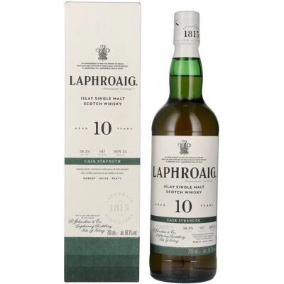 Laphroaig 10 Jahre Cask Strength Batch 17 - Whisky Laphroaig 10 Jahre Cask Strength Batch 17 - Whisky