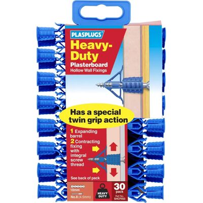 Plasplugs HCF 553 Heavy-Duty Wall Fixings - Wall Fixings Plasplugs HCF 553 Heavy-Duty Wall Fixings - Wall Fixings