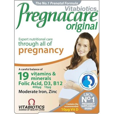 Vitabiotics Pregnacare Original - Multivitamin Tablets for Pregnancy Vitabiotics Pregnacare Original - Multivitamin Tablets for Pregnancy