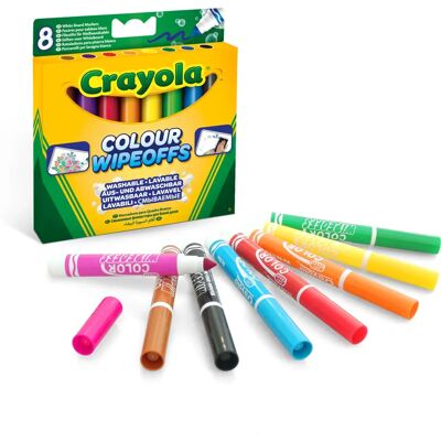 Crayola Filctollak - 8 Szín a Táblákhoz és Kézműves Projektekhez Crayola Filctollak - 8 Szín a Táblákhoz és Kézműves Projektekhez
