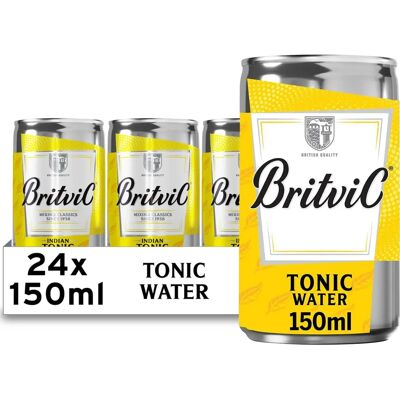 Britvic Indian Tonic Water 24x150ml - Tonic Water Britvic Indian Tonic Water 24x150ml - Tonic Water