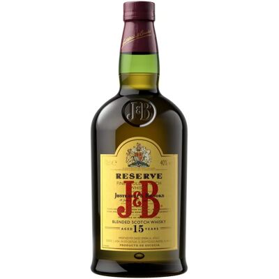 Whisky Écossais Mixté J&B 15 Ans - Whisky - Publicité Whisky Écossais Mixté J&B 15 Ans - Whisky - Publicité