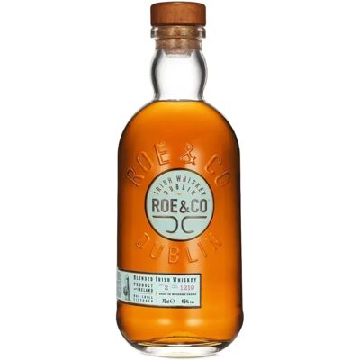 Roe & Co Δουβλίνο Μπλεντεντ Ιρλανδικό Ουίσκι 0,7λ 45% Roe & Co Δουβλίνο Μπλεντεντ Ιρλανδικό Ουίσκι 0,7λ 45%