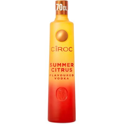 Ciroc Vodka Aromatisée Agrumes d'Été 0,7l 37,5% - Publicité Ciroc Vodka Aromatisée Agrumes d'Été 0,7l 37,5% - Publicité
