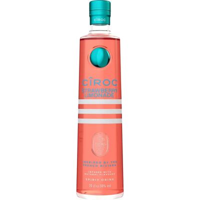 Cîroc Strawberry Lemonade Flavored Vodka - Alcohol 30% - 0.7L Cîroc Strawberry Lemonade Flavored Vodka - Alcohol 30% - 0.7L
