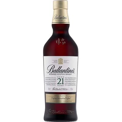 Ballantine's 21 Ans Whisky Écossais Mixtes - Type de Produit - Publicité Ballantine's 21 Ans Whisky Écossais Mixtes - Type de Produit - Publicité