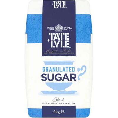 Tate & Lyle Granulated Sugar - Sugar Tate & Lyle Granulated Sugar - Sugar