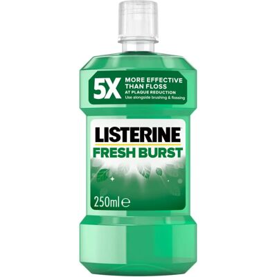 Bain de bouche Listerine Fresh Burst 250 ml - Publicité Bain de bouche Listerine Fresh Burst 250 ml - Publicité