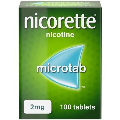 Nicorette Microtab 2mg - Quit Smoking Aid Nicorette Microtab 2mg - Quit Smoking Aid