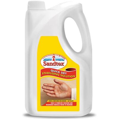 Sandtex Masonry Stabilising Primer Solution - Quick Dry - 2.5l Sandtex Masonry Stabilising Primer Solution - Quick Dry - 2.5l