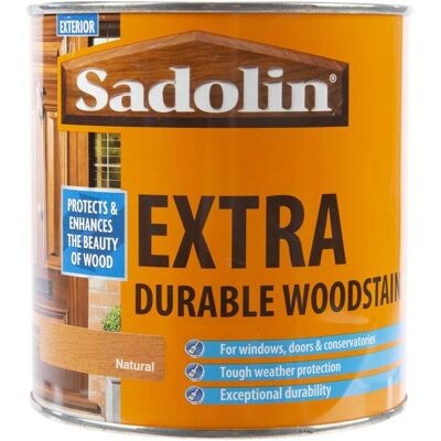 Sadolin 5028578 Natural Woodstain - Exterior, 1L Sadolin 5028578 Natural Woodstain - Exterior, 1L